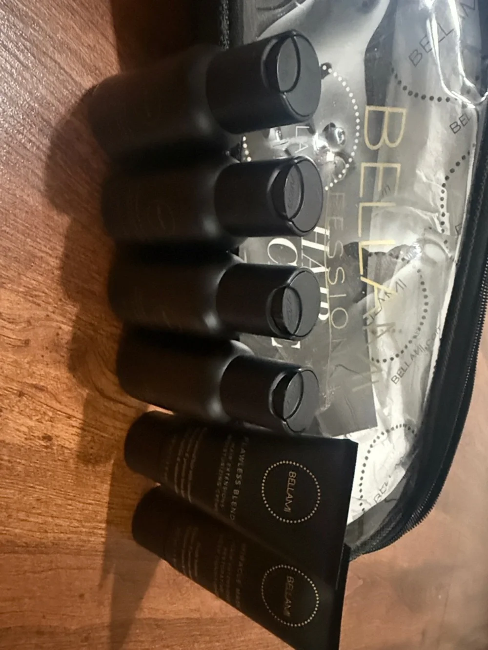 Bellami Professional Black Travel Haircare Kit with Carry Case